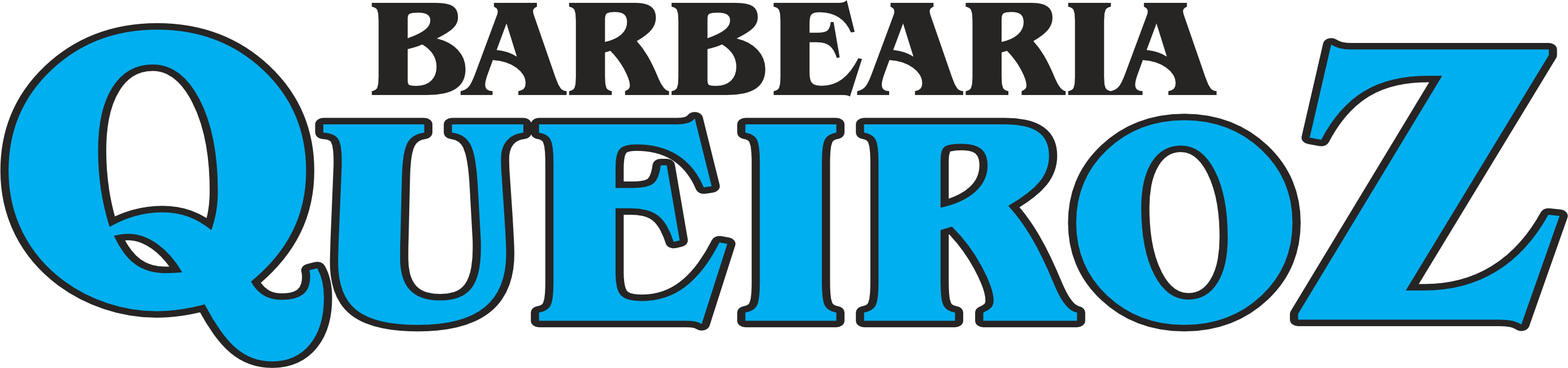 Logo Barbearia Queiroz